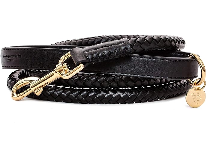 (取寄) バンダーパンプ ペット ウーブン リーシュ - M/L Vanderpump Pets Vanderpump Pets Woven Leash - M/L Black