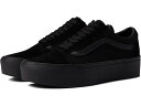 (取寄) バンズ オールド スクール Vans Old Skool Suede/Canvas Black/Black