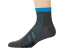 (取寄) ユーロソックス バイク クオーター コンプレッション Eurosock Bike Quarter Compression Charcoal