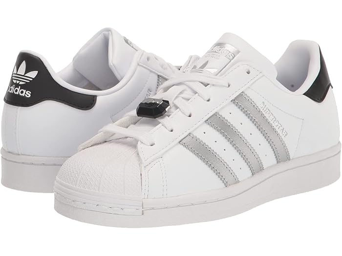 (取寄) アディダス オリジナルス レディース スーパースター adidas Originals women adidas Originals Superstar White/Silver Metallic/Blackのサムネイル