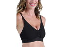 (取寄) ミーアンディーズ レディース カーヴィー フィール フリー ルーシュド ブラレット MeUndies women Curvy Feel Free Ruched Bralette Black