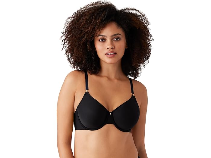 (取寄) ワコール レディース シンプリー ダン シームレス アンダーワイヤー Tシャツ ブラ Wacoal women Simply Done Seamless Underwire T-Shirt Bra Black