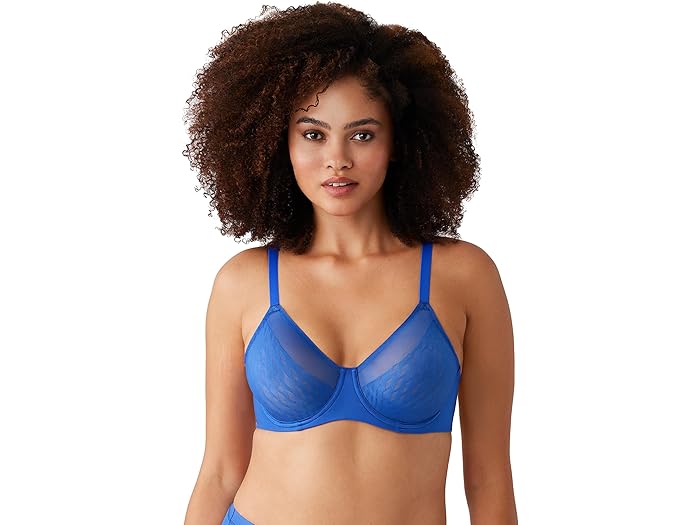 (取寄) ワコール レディース エレベイテッド アリュール アンダーワイヤー ブラ 855336 Wacoal women Wacoal Elevated Allure Underwire Bra 855336 Beaucoup Blue