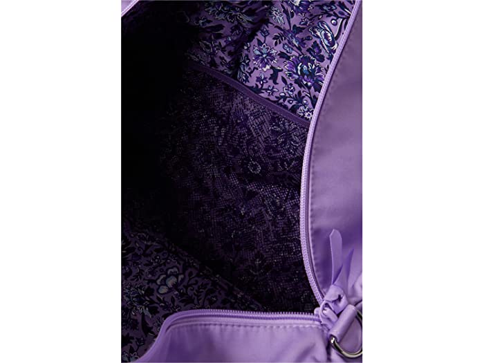(取寄)ヴェラブラッドリーコットンラージトラベルダッフルバッグVeraBradleyCottonLargeTravelDuffelBagLavenderPetal-RecycledCotton