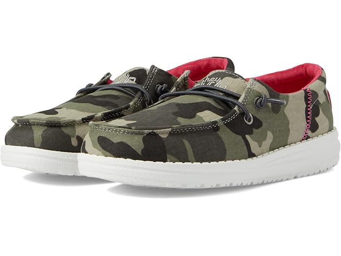 (取寄) ヘイデュードキッズ キッズ ウェンディ (リトル キッド/ビッグ キッド) Hey Dude Kids kids Hey Dude Kids Wendy (Little Kid/Big Kid) Funk Camo