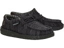 (取寄) ヘイデュードキッズ ボーイズ ウォーリー ストレッチ ソックス (リトル キッド/ビッグ キッド) Hey Dude Kids boys Wally Stretch Sox (Little Kid/Big Kid) Black