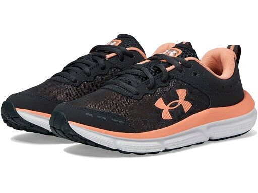 (取寄) アンダーアーマー キッズ ガールズ アサート 10 (ビッグ キッド) Under Armour Kids girls Assert 10 (Big Kid) Anthracite/White/Flare Orange (取寄) アンダーアーマー キッズ ガールズ アサート 10 (ビッグ キッド) Under Armour Kids girls Assert 10 (Big Kid) Anthracite/White/Flare Orange