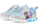 (取寄) ジョズモ ガールズ フローズン ライテッド スニーカー (リトル キッド/ビッグ キッド/トドラー) Josmo girls Frozen Lighted Sneaker (Little Kid/Big Kid/Toddler) Silver