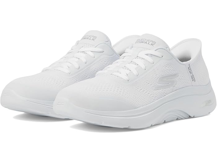 () å㡼 ˡ ǥ    եå 2.0 Х󥷥 ϥ󥺥ե꡼ åץ SKECHERS Performance women Go Walk Arch Fit 2.0 Valencia Hands Free Slip-Ins White