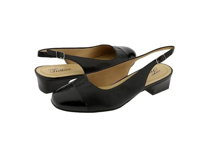 () ȥå ǥ Dea Trotters women Dea Black Patent/Black Leather