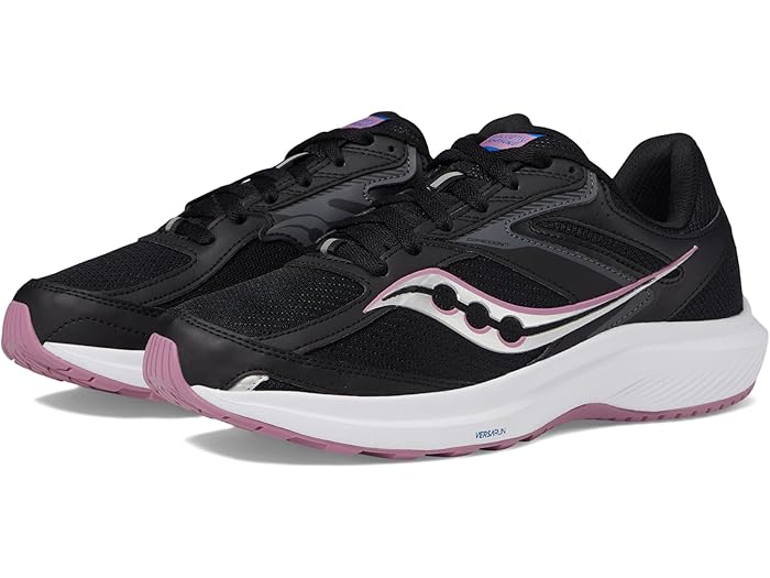 (取寄) サッカニー レディース コーヒージョン 17 Saucony women Cohesion 17 Black/Orchid