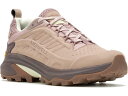 (取寄) メレル レディース モアブ スピード 2 レザー ウォータープルーフ Merrell women Moab Speed 2 Leather Waterproof Adobe Rose