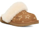 (取寄) アグ キッズ ガールズ コージー リ イリデセント スターズ (トドラー/リトル キッド/ビッグ キッド) UGG Kids girls Cozy II Iridescent Stars (Toddler/Little Kid/Big Kid) Chestnut / Gold Iridescent