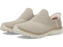 (取寄) スケッチャーズ スニーカー レディース バーチュー スリーク ハンズフリー スリップインズ SKECHERS women Virtue Sleek Hands Free Slip-INS Taupe