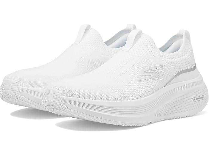 (取寄) スケッチャーズ スニーカー レディース ゴー ラン エレベート 2.0 SKECHERS women Go Run Elevate 2.0 Cadena White/Silver