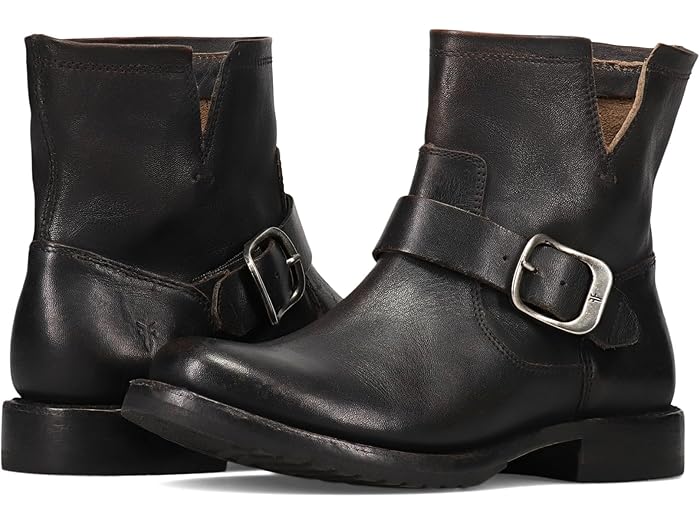 (取寄) フライ レディース ベロニカ フレックス ブーティ Frye women Veronica Flex Bootie Antique Black