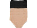(取寄) ナトリ レディース ブリス フレンチ カット 6-パック Natori women Bliss French Cut 6-Pack Black/Bla...
