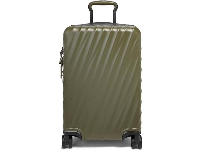 (取寄) トゥミ 19 ディグリー インターナショナル エクスパンダブル 4 ホイール キャリーオン Tumi Tumi 19 Degree International Expandable 4 Wheel Carry-On Olive Texture