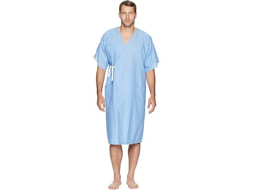 (取寄) ケア+ウェア ザ ペイシェント ガウン バイ X パーソンズ Care+Wear The Patient Gown by X Parsons Blue (取寄) ケア+ウェア ザ ペイシェント ガウン バイ X パーソンズ Care+Wear The Patient Gown by X Parsons Blue
