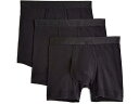 (取寄) 2XIST メンズ 3-パック ピマ コットン ボクサー ブリーフ 2(X)IST men 3-Pack Pima Cotton Boxer Brief Black