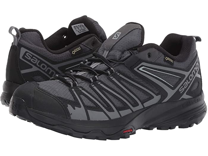 (取寄) サロモン メンズ クレスト ゴアテックス Salomon men X Crest GTX Magnet/Black/Quiet Shade