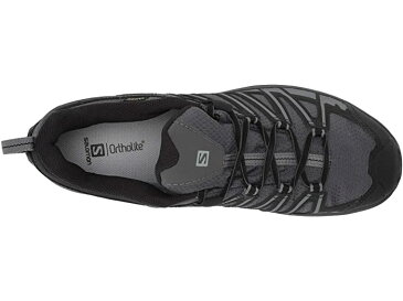 (取寄) サロモン メンズ クレスト ゴアテックス Salomon men X Crest GTX Magnet/Black/Quiet Shade