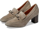 (取寄) ジョンストン&マーフィー レディース エレノア チェイン ローファー Johnston & Murphy women Eleanor Chain Loafer Taupe(4)
