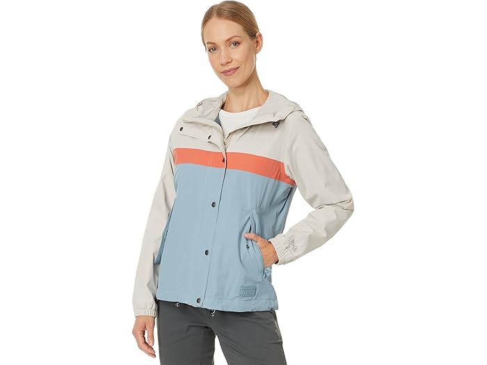 (取寄) エルエルビーン レディース マウンテン クラシック レイン ジャケット L.L.Bean women Mountain Classic Rain Jacket Gray Birch/Cadet Blue