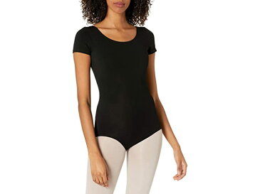 (取寄) カペジオ レディース ウィメンズ クラシック ショート スリーブ レオタード Capezio women Womens Classic Short Sleeve Leotard Black