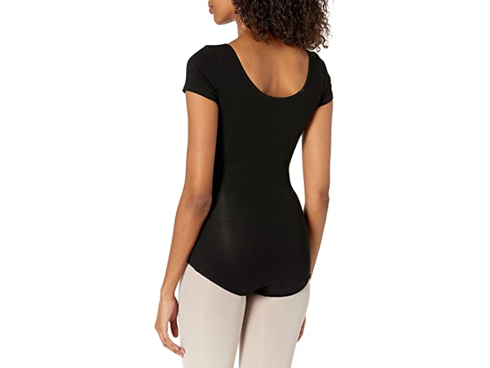 (取寄) カペジオ レディース ウィメンズ クラシック ショート スリーブ レオタード Capezio women Womens Classic Short Sleeve Leotard Black