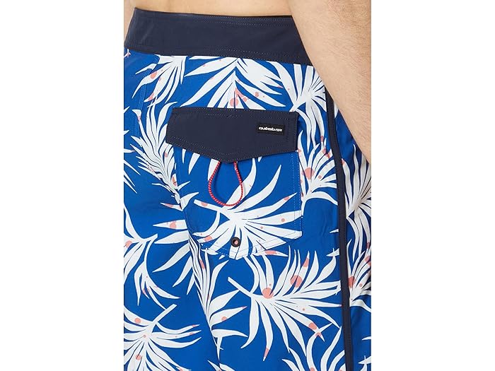 (取寄) クイックシルバー メンズ 19 サーフシルク スカルプ ショーツ Quiksilver men 19" Surfsilk Scallop Shorts Monaco Blue