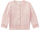 (取寄) ラルフローレン キッズ ガールズ ケーブルニット コットン カーディガン (インファント) Polo Ralph Lauren Kids girls Cable-Knit Cotton Cardigan (Infant) French Pink/Nevis Pony Player