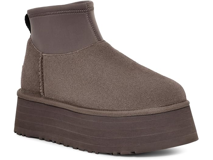 (取寄) アグ レディース クラシック ミニ ディッパー UGG women Classic Mini Dipper Thundercloud