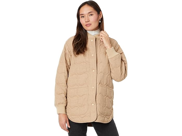 (取寄) メイドウェル レディース ボンバー ライナー Madewell women Bomber Liner Herringbone Matchstick