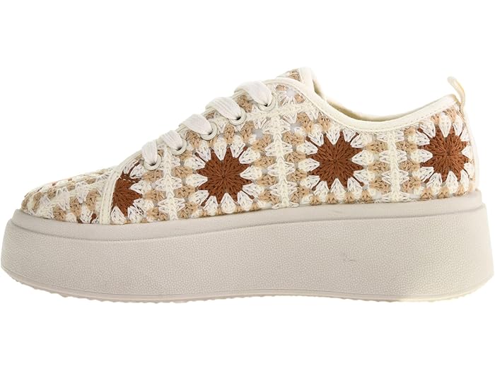 (取寄) ダーティランドリー レディース ランブリング クローシェ スニーカー Dirty Laundry women Rambling Crochet Sneakers Cream Multi