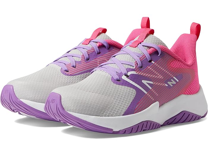 (取寄) ニューバランス キッズ ガールズ レイヴ ラン V2 (ビッグ キッド) New Balance Kids girls New Balance Kids Rave Run v2 (Big Kid) Summer Fog/Mystic Purple