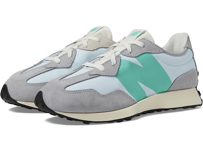 (取寄) ニューバランス キッズ ガールズ 327 (ビッグ キッド) New Balance Kids girls 327 (Big Kid) Aluminum Grey/Cyber Jade