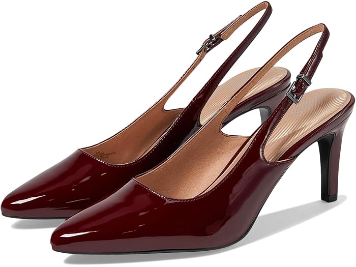 () åݡ ǥ ꡼ Rockport women Jolie Dark Red Patent
