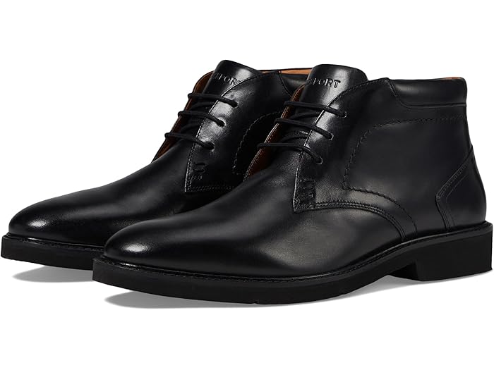 () åݡ  ե Rockport men Flynn Black Leather