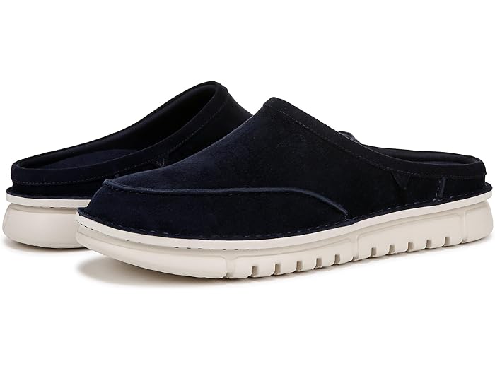 () Х˥å   å ߥ塼륺 塼  VIONIC men Muptown Clogs Mules Navy Blazer Waxed Suede