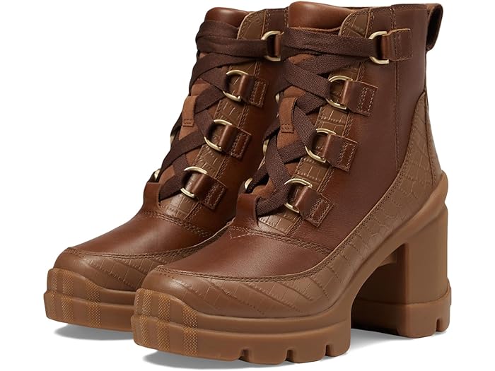 (取寄) ソレル レディース キャリブー X ヒール レース SOREL women Caribou X Heel Lace Velvet Tan/T..