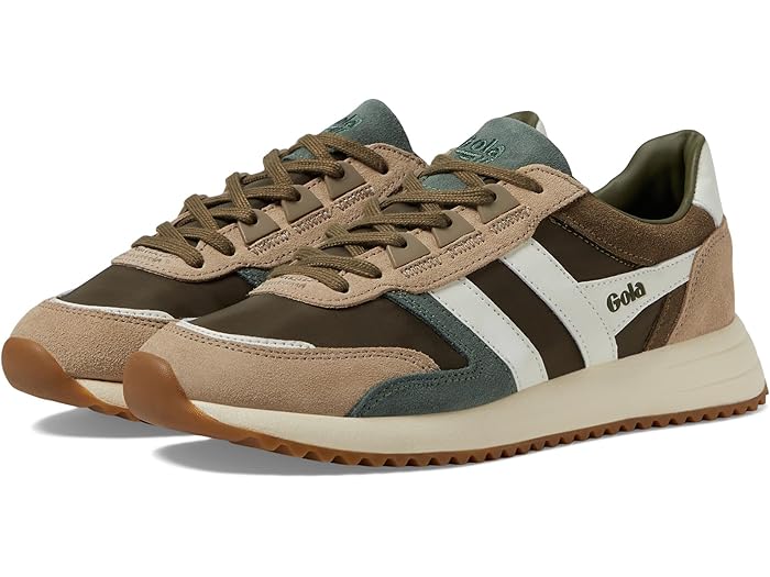 (取寄) ゴーラ レディース シカゴ Gola women Chicago Khaki/Cappuccino/Off-White