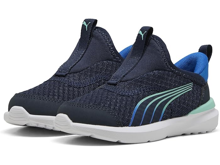 () ס å  PUMA kids Kruz Sliptech(Toddler) Club Navy-Hyperlink ...