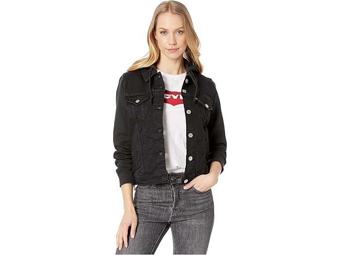 (取寄) リーバイス ウィメンズ レディース ニュー ハイブリット オリジナル トラッカー Levi's Womens women Levi's Womens New Hybrid Original Trucker Ink