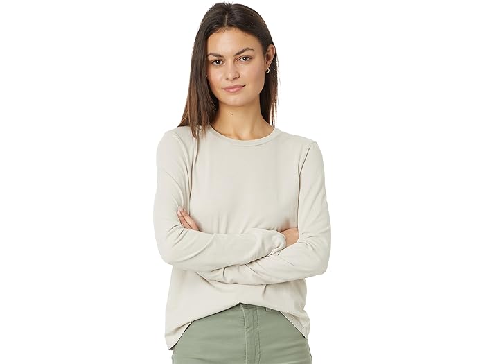 (取寄) マイケル スターズ レディース クラリッサ ロング スリーブ ティー Michael Stars women Michael Stars Clarissa Long Sleeve Tee Cement