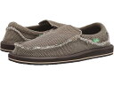 (取寄) サヌーク メンズ チバ Sanuk men Chiba Brown