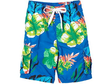 (取寄) カヌ サーフ ボーイズ バラクーダ クイック ドライ Upf 50+ ビーチ スイム トランクス (トドラー) Kanu Surf boys Barracuda Quick Dry UPF 50+ Beach Swim Trunks (Toddler) Papagayo Royal