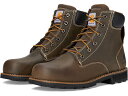 (取寄) カーハート レディース フロンティア 6 ウォーター レジスタント スティール トゥ ブーツ Carhartt women Frontier 6" Water Resistant Steel Toe Boot Mossy Brown