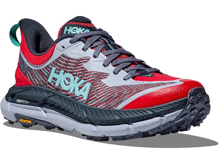 (取寄) ホカオネオネ レディース マファテ スピード 4 Hoka women Mafate Speed 4 Cerise/Stormy Skies