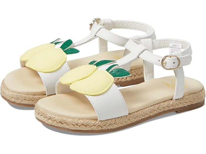 (取寄) ジャニー アンド ジャック ガールズ レモン アイコン サンダル (トドラー/リトル キッド/ビッグ キッド) Janie and Jack girls Janie and Jack Lemon Icon Sandals (Toddler/Little Kid/Big Kid) Multicolor